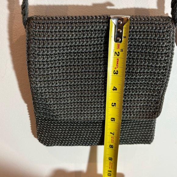 THE SAK Lined Crochet Flap Small Crossbody Bag - Picture 4 of 10